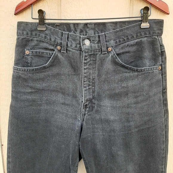 Levi Black Vintage Boyfriend Mom Jeans - Picture 3 of 7